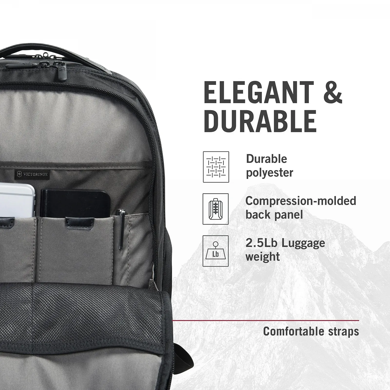 Рюкзак для ноутбука Victorinox Altmont Professional Essential 15.4" 24 л Black, фото №4