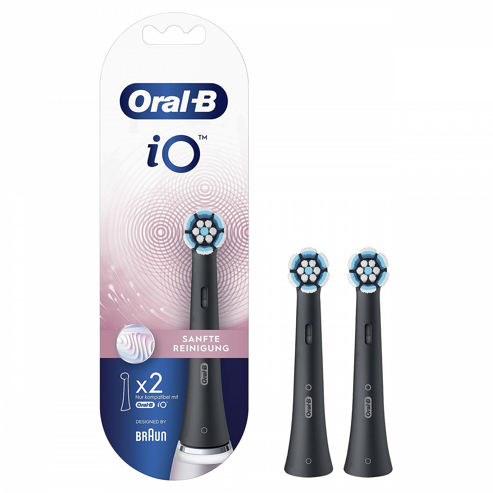 Електрична зубна щітка iO Series 8 Plus Edition Oral-B та насадки iO Gentle Cleaning, 2 шт., фото №5
