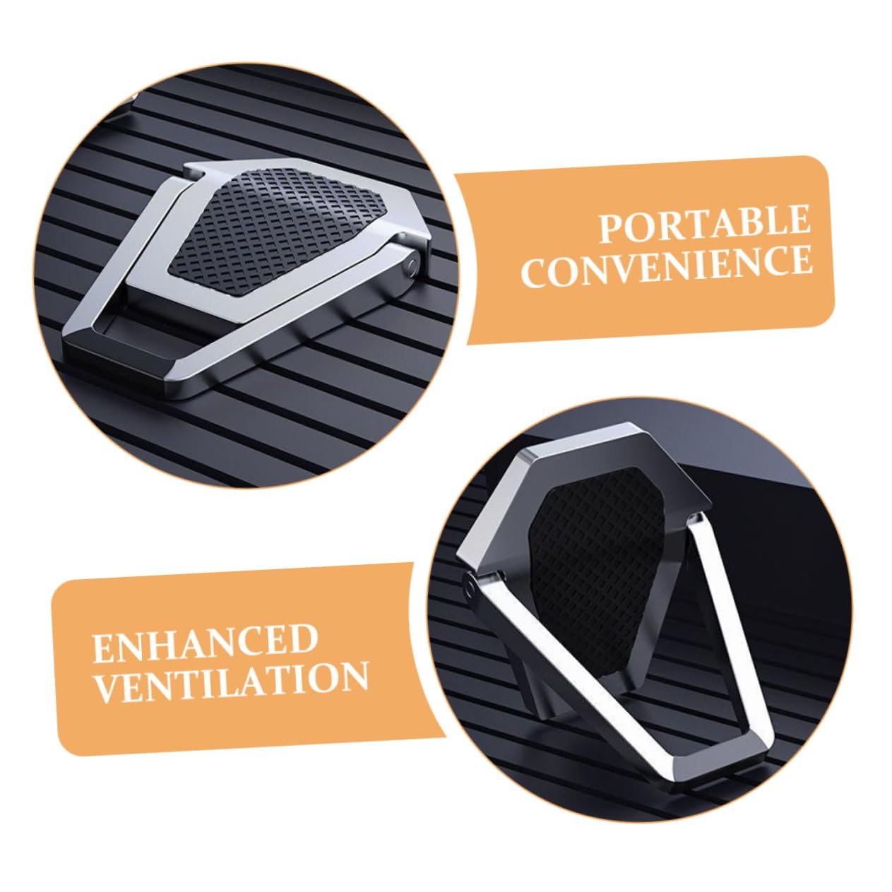 Підставка для ноутбука MAGICLULU (4 шт.) Маленька складана алюмінієва, фото №8 Підставка для ноутбука MAGICLULU (4 шт.) Маленька складана алюмінієва, фото №8