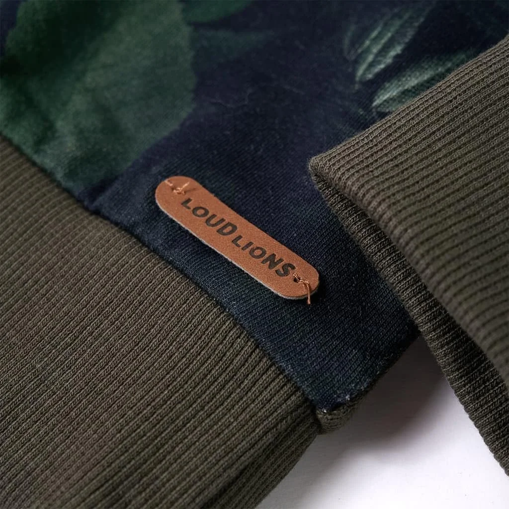 Дитячий світшот vidaXL Хакі, фото №5