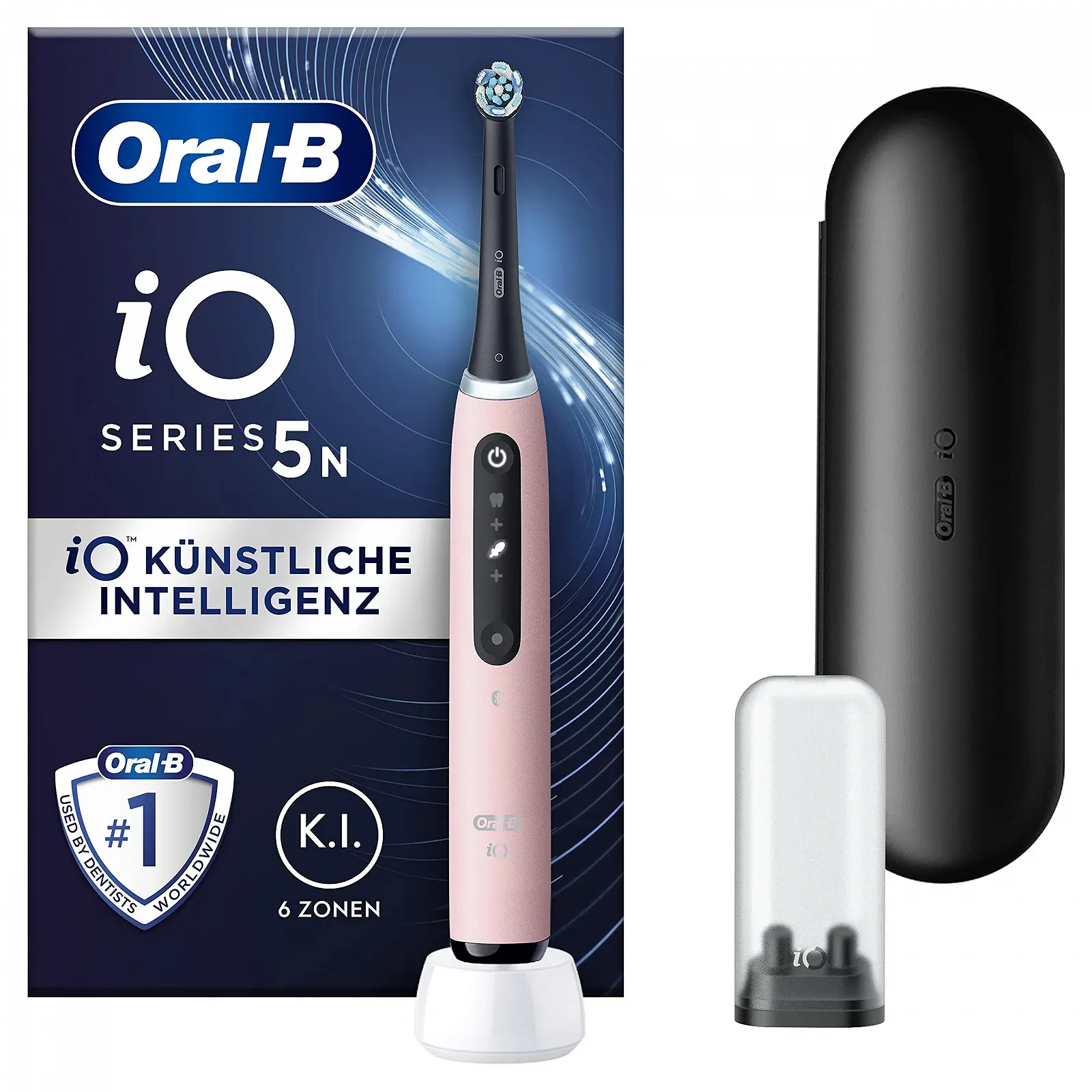 Электрическая зубная щетка Oral-B iO 5 Розовая, фото №1