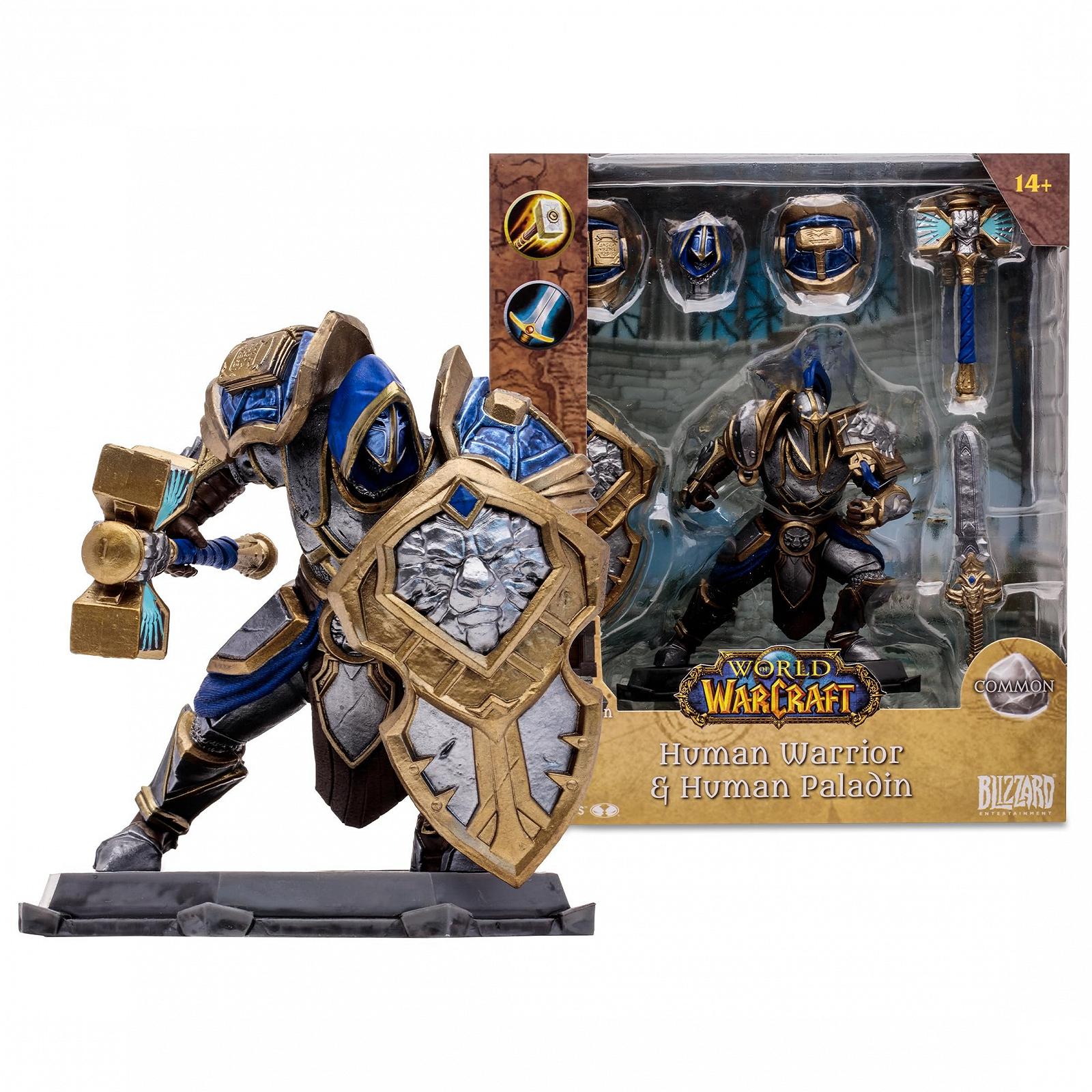 Фігурка World of Warcraft Paladin/Warrior Human McFarlane McFarlane 15 см, фото №1