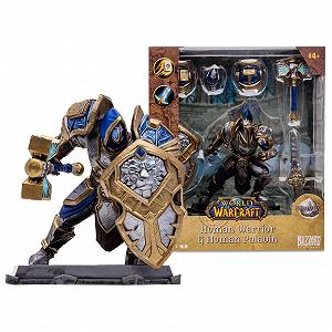 Фігурка World of Warcraft Paladin/Warrior Human McFarlane McFarlane 15 см - Фото 1
