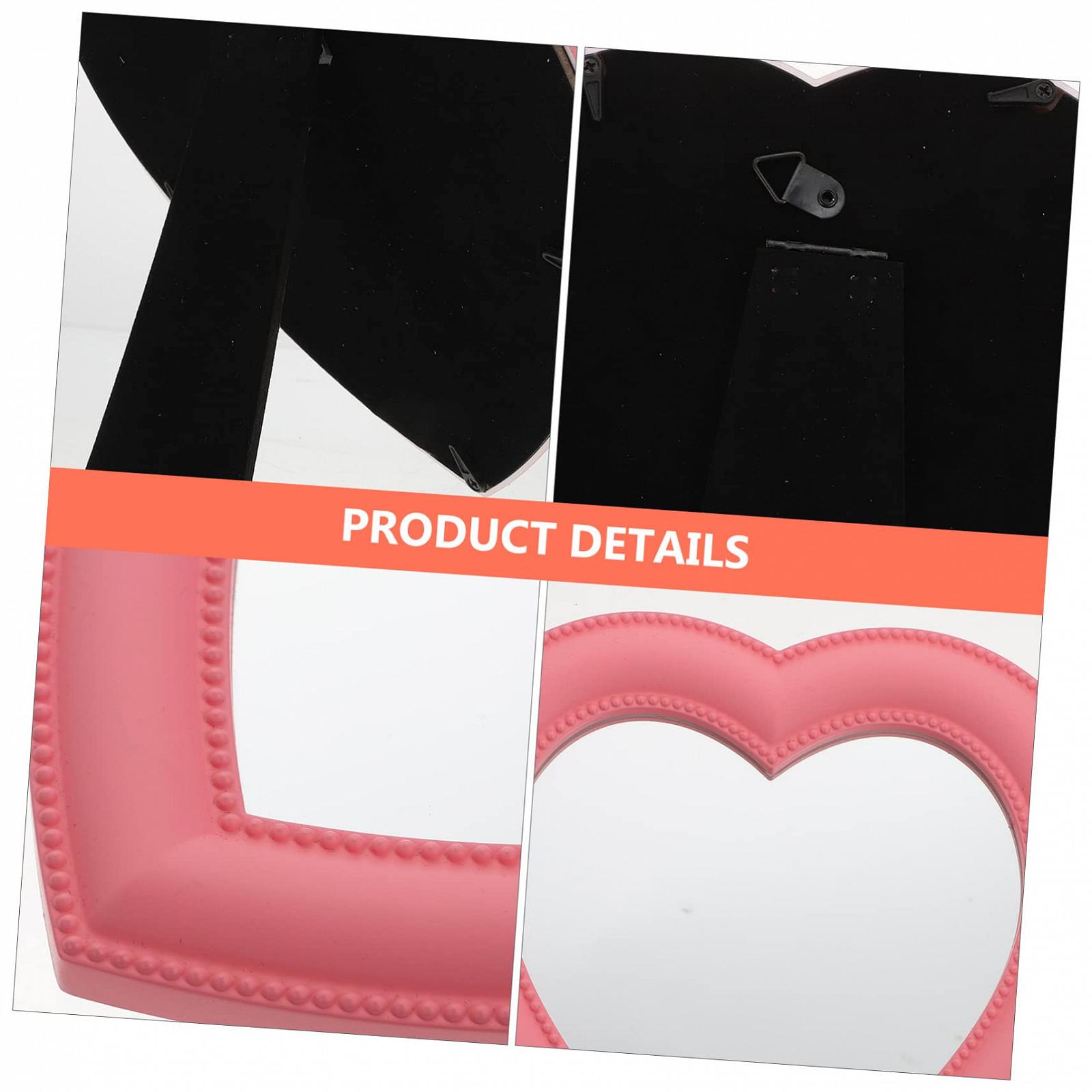 Настольное зеркало Angoily Herzförmiger Schmink Mädchen Пластик, фото №4