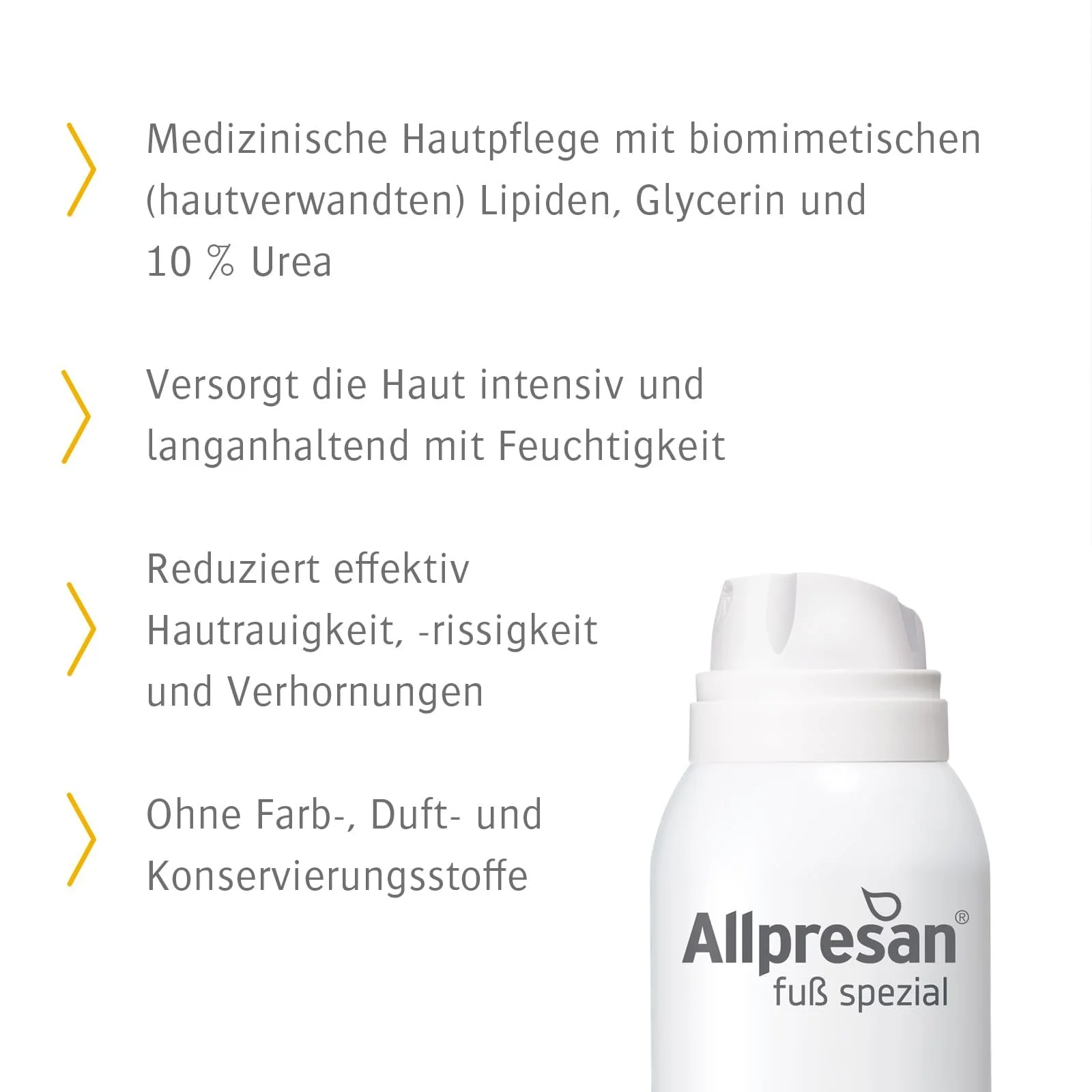 Крем для ног Allpresan Fuß Spezial Nr 3 10% мочевины для сухой кожи 125 мл, фото №3
