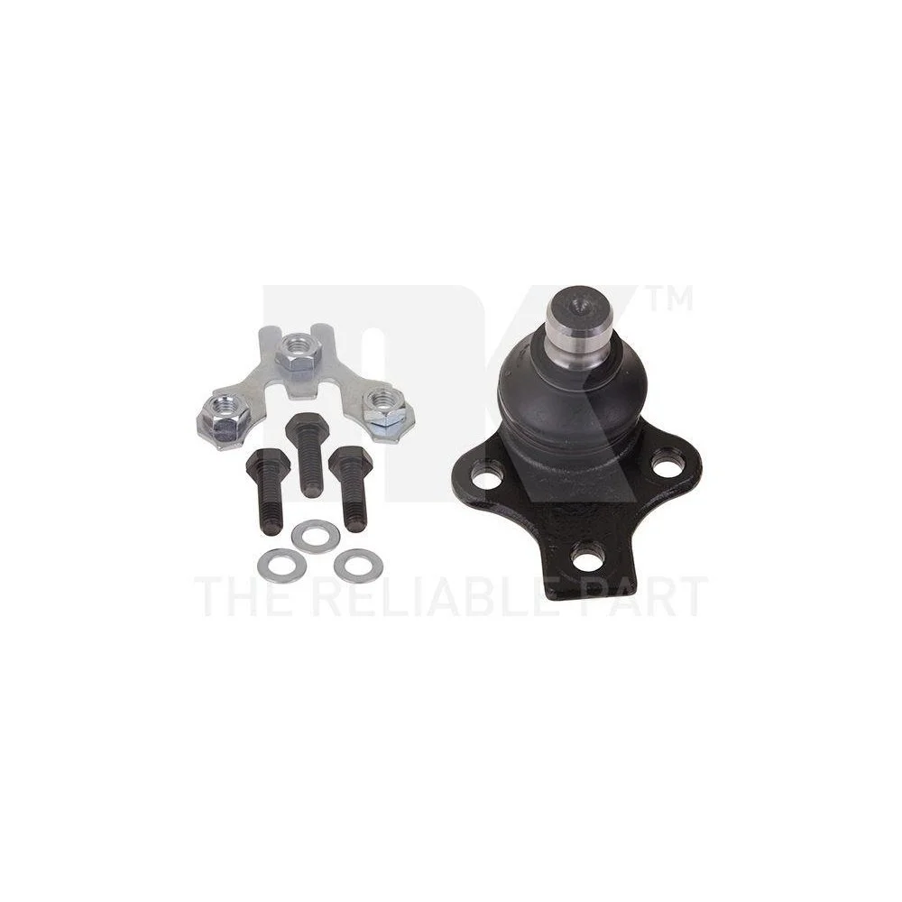 Кульова опора NK 5044720 для FORD SEAT VW, передня вісь, зовнішня, нижня, фото №1