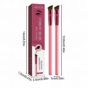 Пензлі для підводки AUTOECHO, скошений, багатофункціональний, для пудри, крему, гелю та воску synthetic.ua - Фото 1