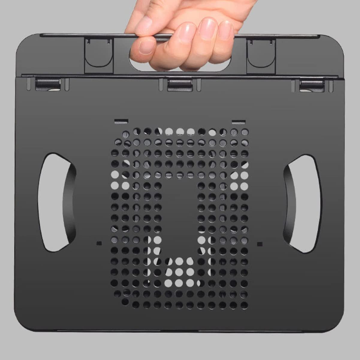 Підставка для ноутбука складна HOMSFOU, регульована по висоті та ергономічна, портативний, фото №6