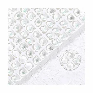 Стрази Біле скло 3D Блискітки 8 x 8 x 6 мм (84 шт) - Фото 1