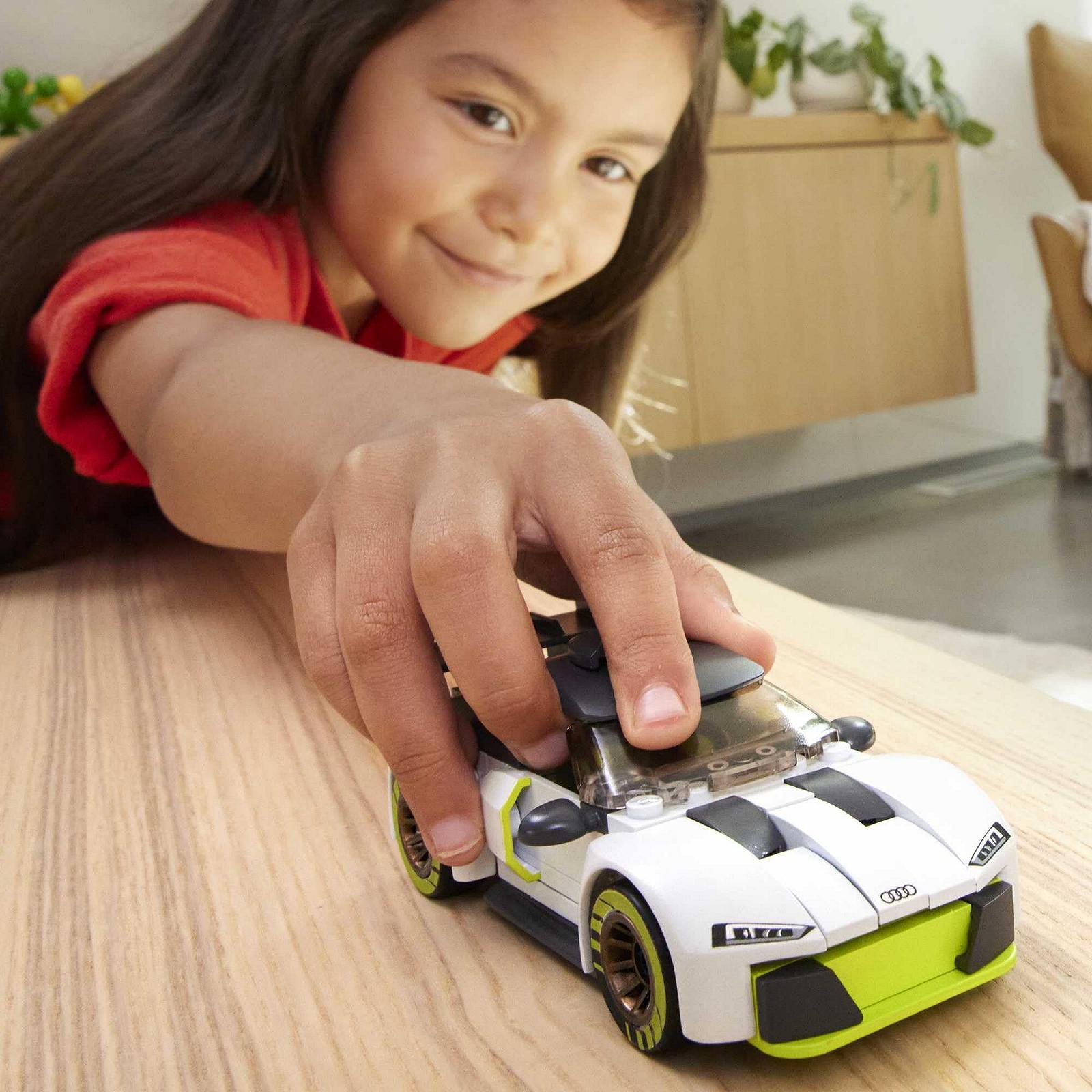 MEGA HOT Wheels Audi R8 LMS GT2 Строительная Игрушка 73 Детали HKF93, фото №2 MEGA HOT Wheels Audi R8 LMS GT2 Строительная Игрушка 73 Детали HKF93, фото №2