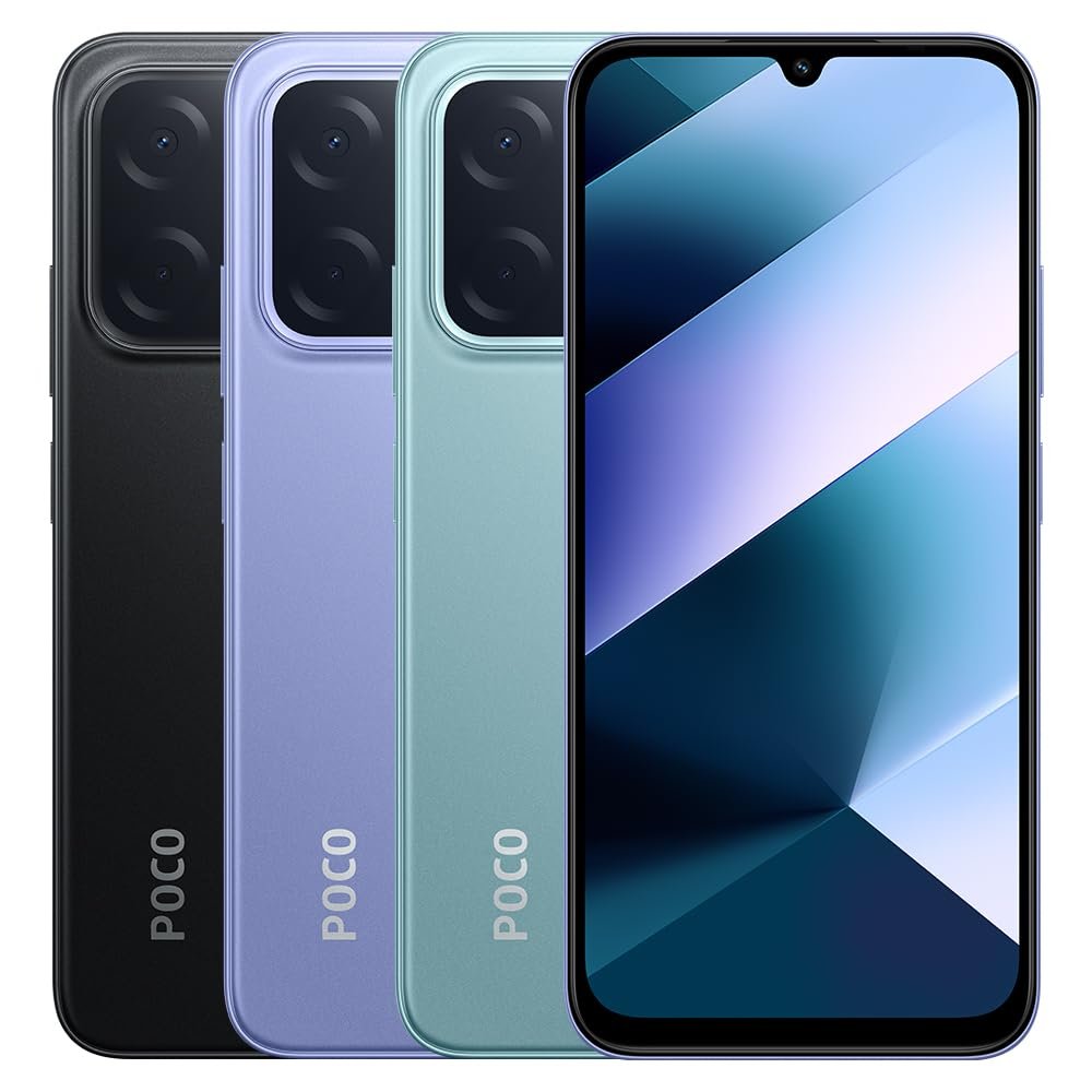 Смартфон XIAOMI POCO C85 4G 8/256 ГБ 6.9" Schwarz с зарядным устройством, фото №7 Смартфон XIAOMI POCO C85 4G 8/256 ГБ 6.9" Schwarz с зарядным устройством, фото №7