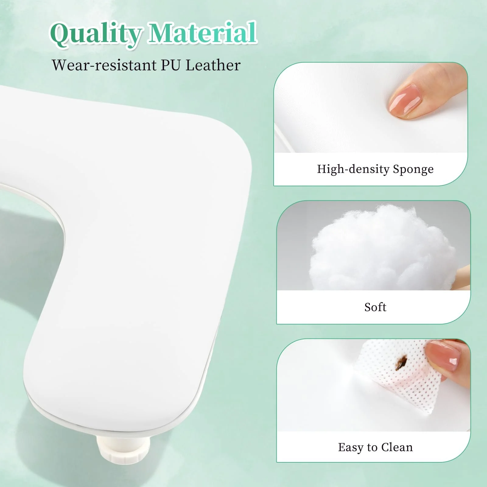 Підставка під руку U-подібна ANGNYA, подушка для манікюру зі знімними кронштейнами, фото №5 Підставка під руку U-подібна ANGNYA, подушка для манікюру зі знімними кронштейнами, фото №5