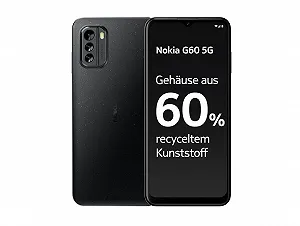 Смартфон Nokia G60 5G 4/128GB Black - Фото 1
