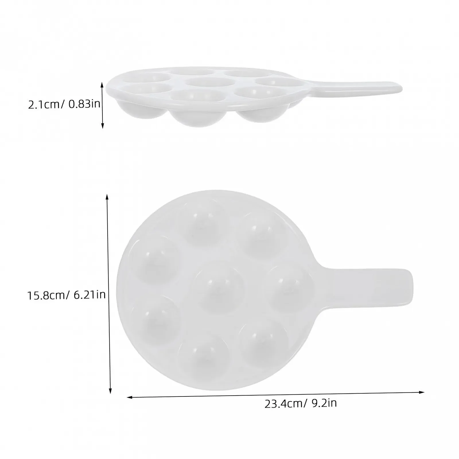 Форма для запекания улиток Gatuida Ceramic Grill керамическая термостойкая с ручками, фото №6