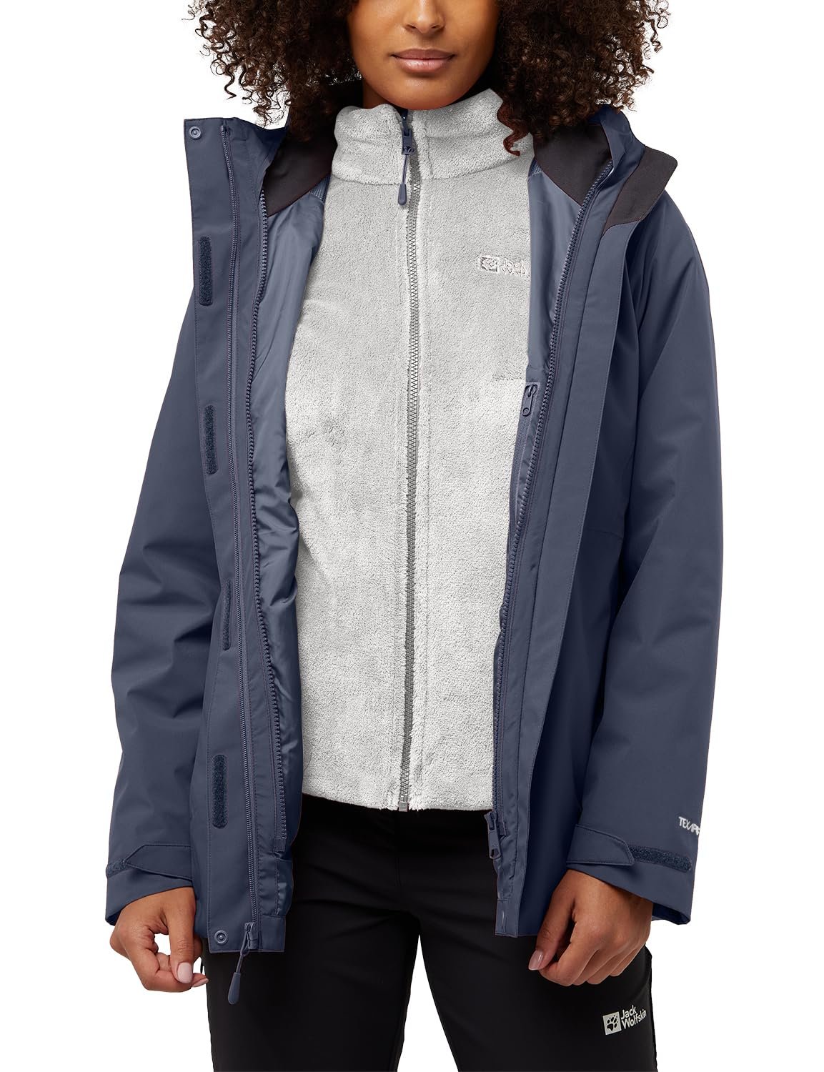 Куртка 3-в-1 Jack Wolfskin Rotwand Women's W, фото №3