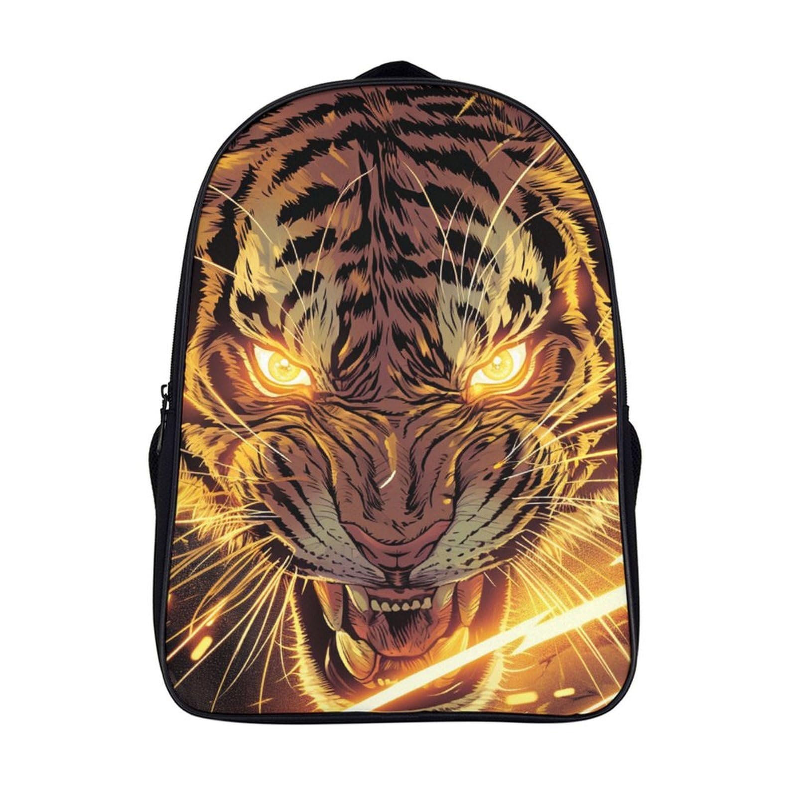 Рюкзак Tiger 3D DPEOANEBN для дітей, великий, 40x28x16 см, фото №1