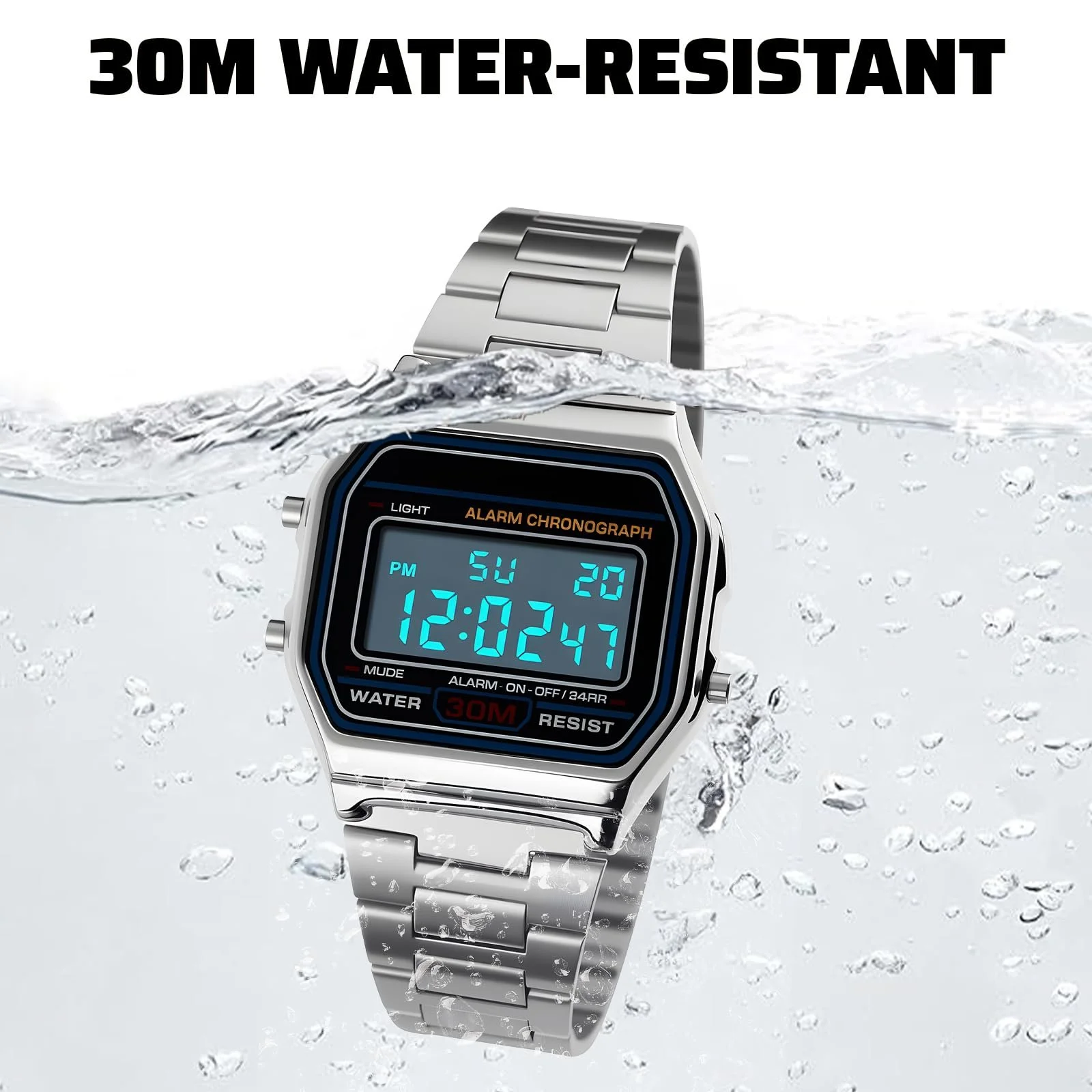 Годинник Nicoone Luxuri 30 м, водонепроникний, фото №5 Годинник Nicoone Luxuri 30 м, водонепроникний, фото №5