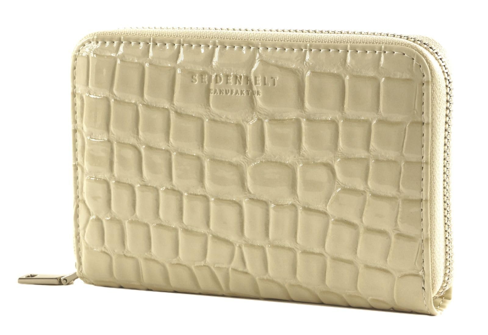 Гаманець SEIDENFELT MANUFAKTUR Ebba Croco Print Cream, фото №1