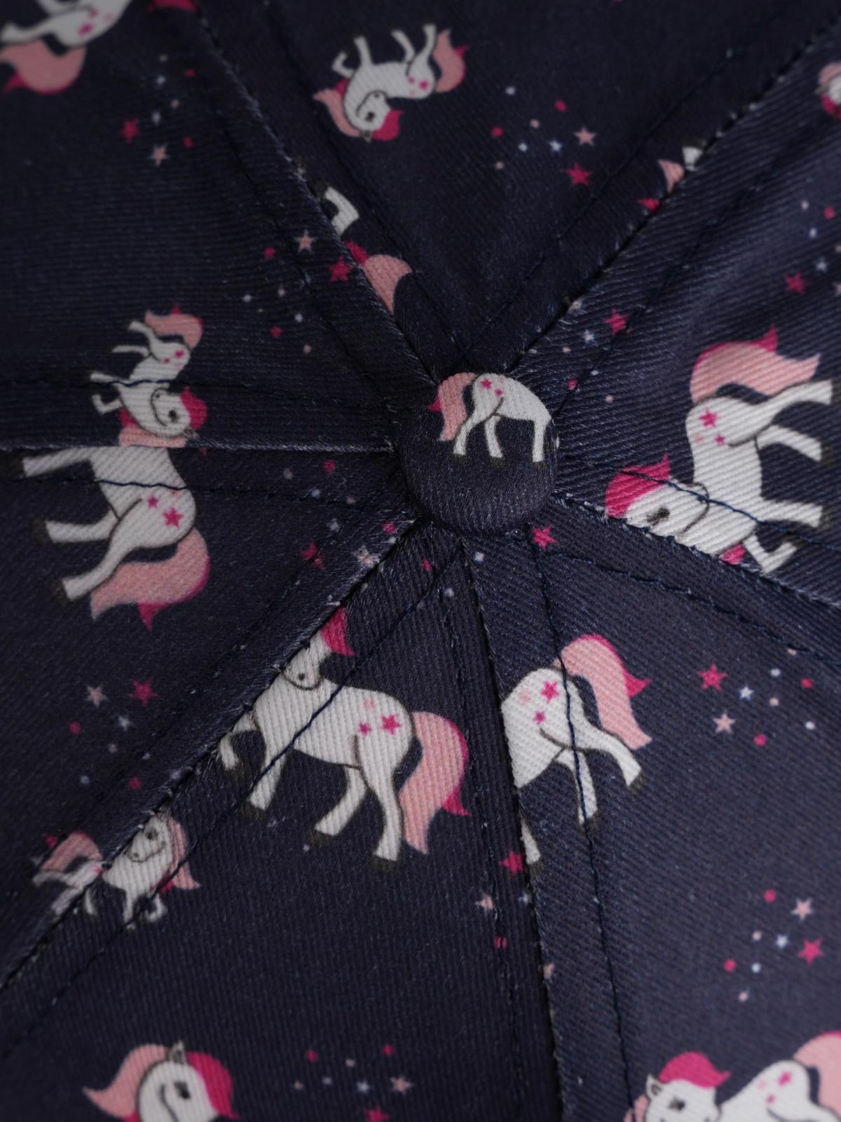 Бейсболка SCHIETWETTER Zauberpferd з принтом коня регульована 100% бавовна, фото №5