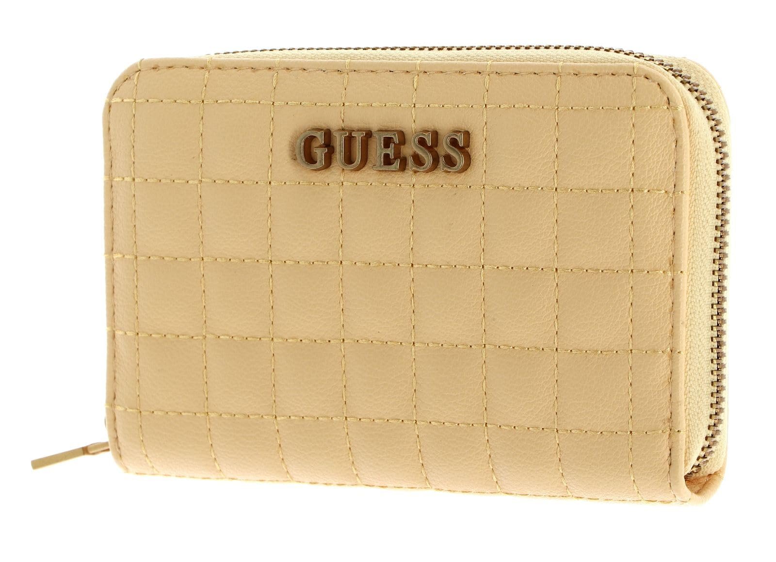 Гаманець GUESS Tia Zip Around M Cornsilk, Cornsilk, фото №1
