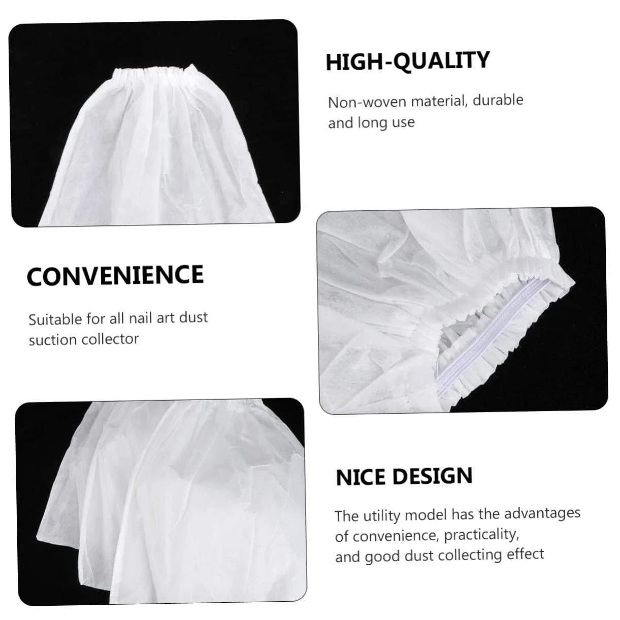 Мешок для сбора пыли CALLARON 5 шт., утолщенный флисовый, фото №3 Мешок для сбора пыли CALLARON 5 шт., утолщенный флисовый, фото №3