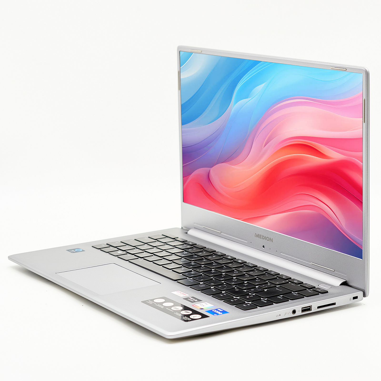 Ноутбук Medion Akoya S15449 Intel Core i7-1165G7 32 ГБ ОЗУ 1 ТБ SSD Intel Iris Xe Graphics Металл, фото №4