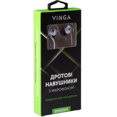 Наушники Vinga EPM030 Silver EPM030S, фото №4