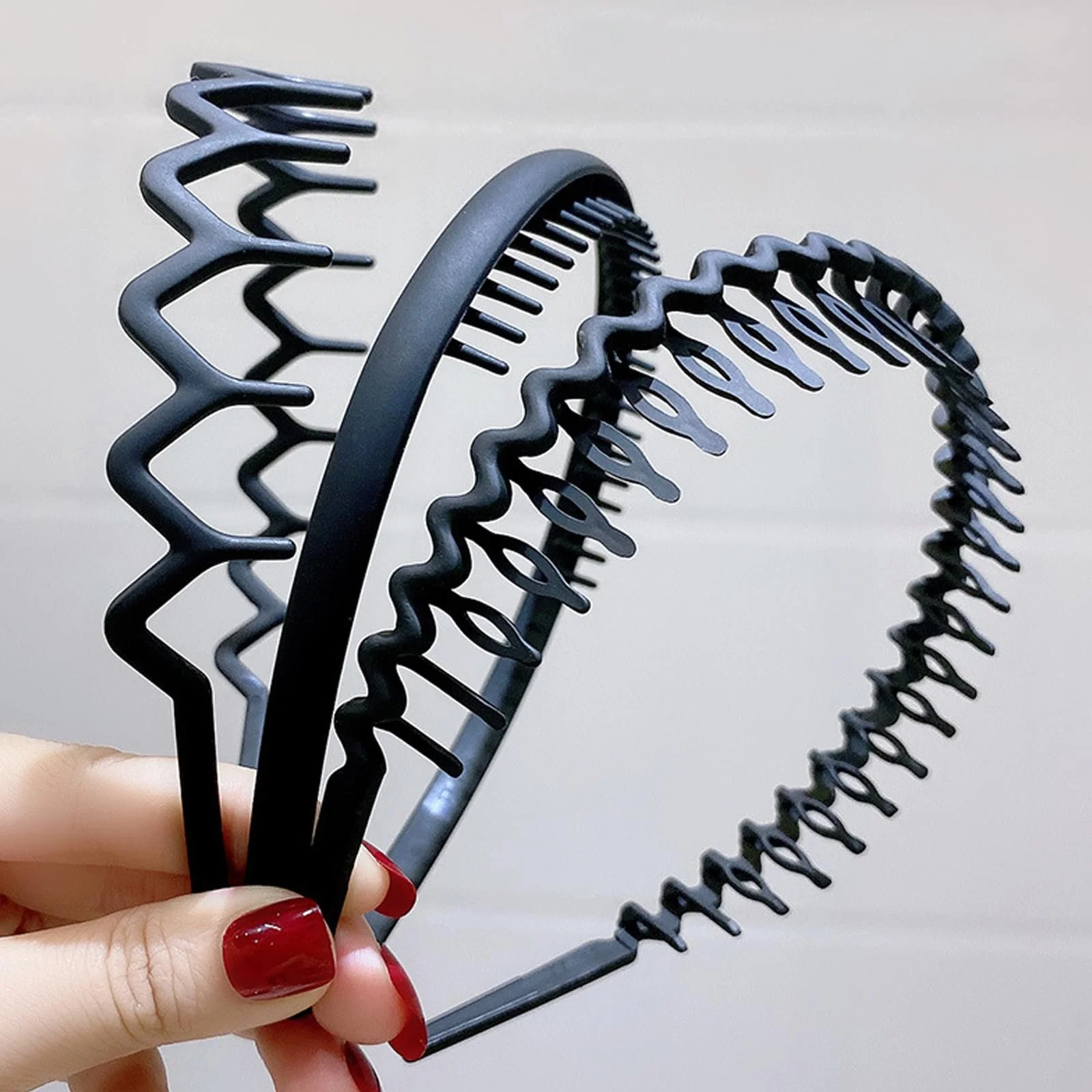 Обруч для волосся Zickzack 6 шт, Zick Zack, фото №3