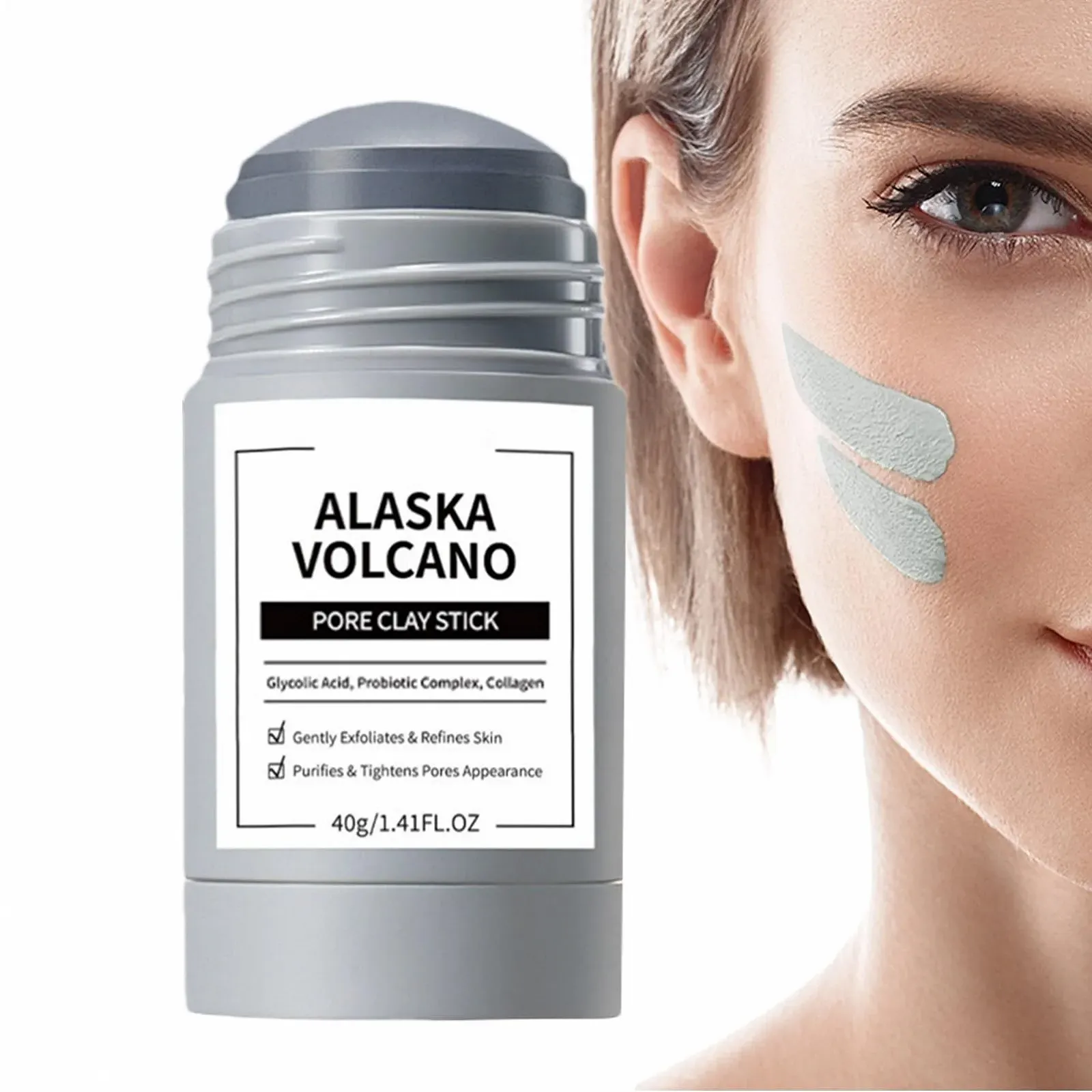 Маска для обличчя Aceirropy Clean Face Mud, що зменшує жирний блиск, глиняна, фото №8