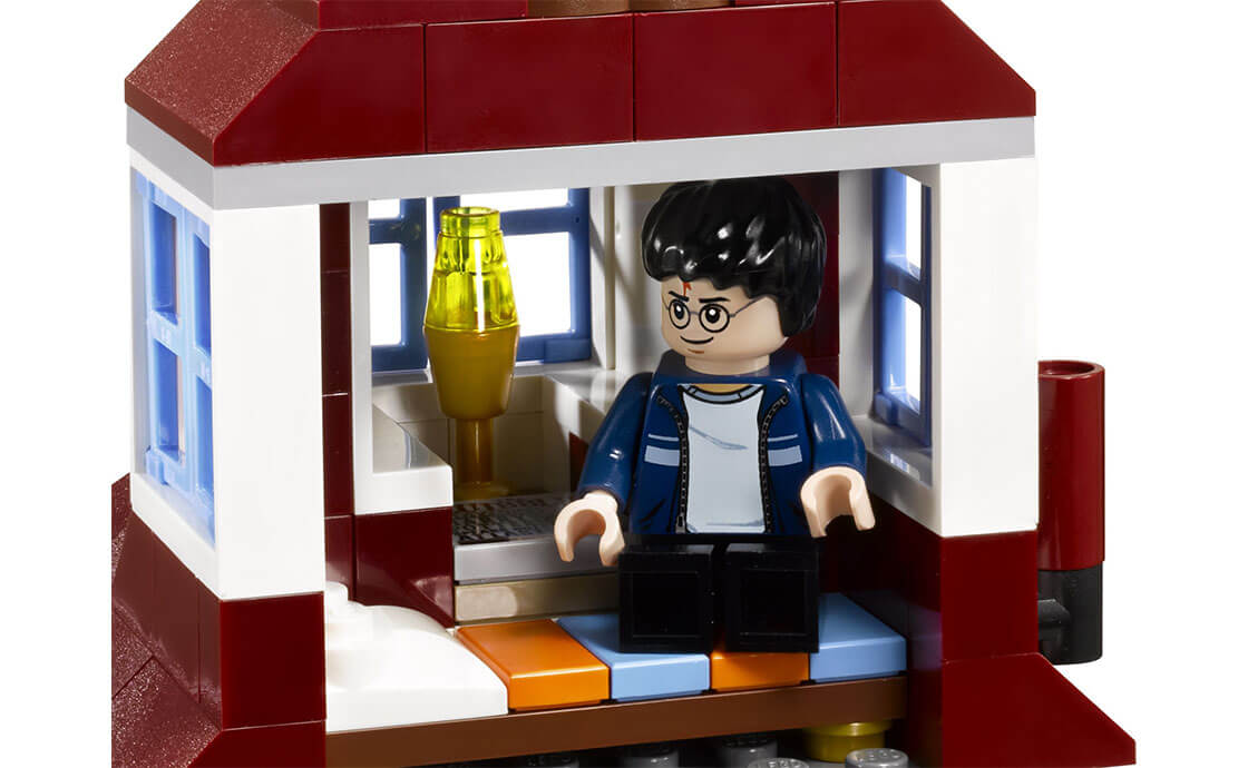 Детский конструктор LEGO Harry Potter Нора Уизли 4840, фото №5