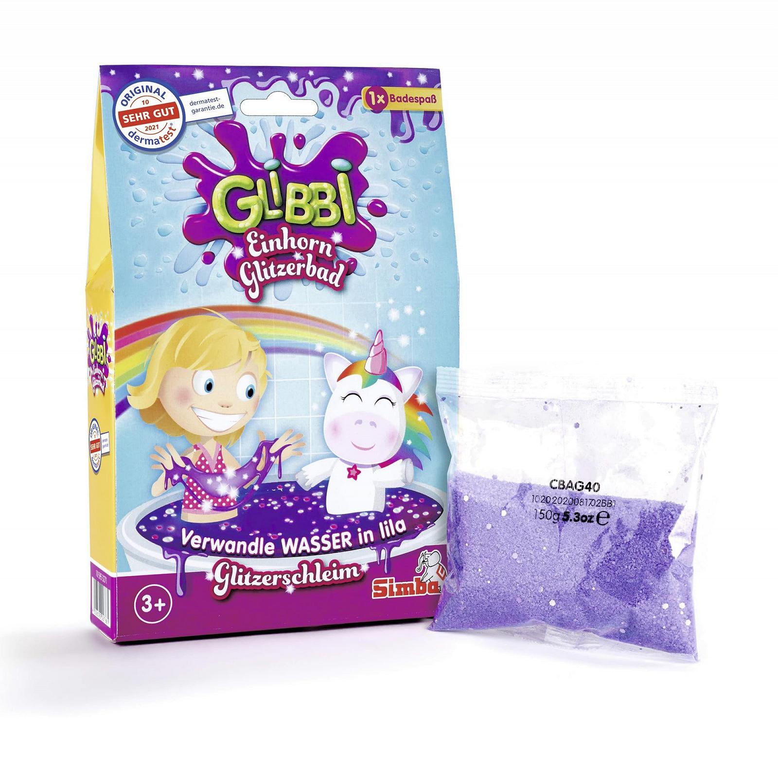 Игрушка для ванны Simba Glibbi 105953271 Unicorn Glitter Bath, фото №7