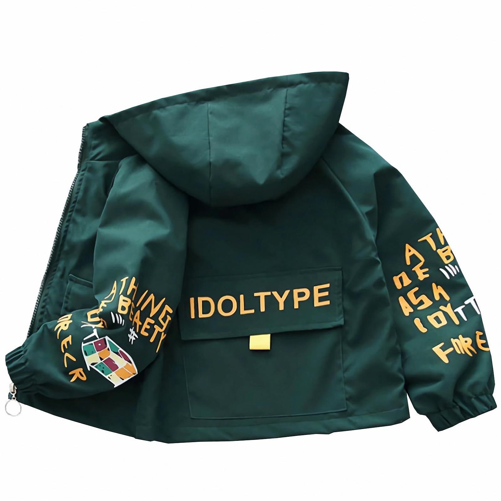 Перехідна куртка L SERVER Вітровка для хлопчиків з капюшоном, фото №1 Перехідна куртка L SERVER Вітровка для хлопчиків з капюшоном, фото №1