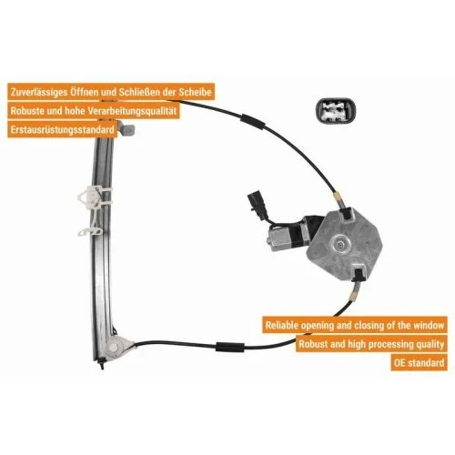 Склопідйомник VAICO V24-0430 FIAT передній правий, фото №2