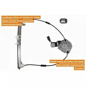 Склопідйомник VAICO V24-0430 FIAT передній правий synthetic.ua - Фото 1