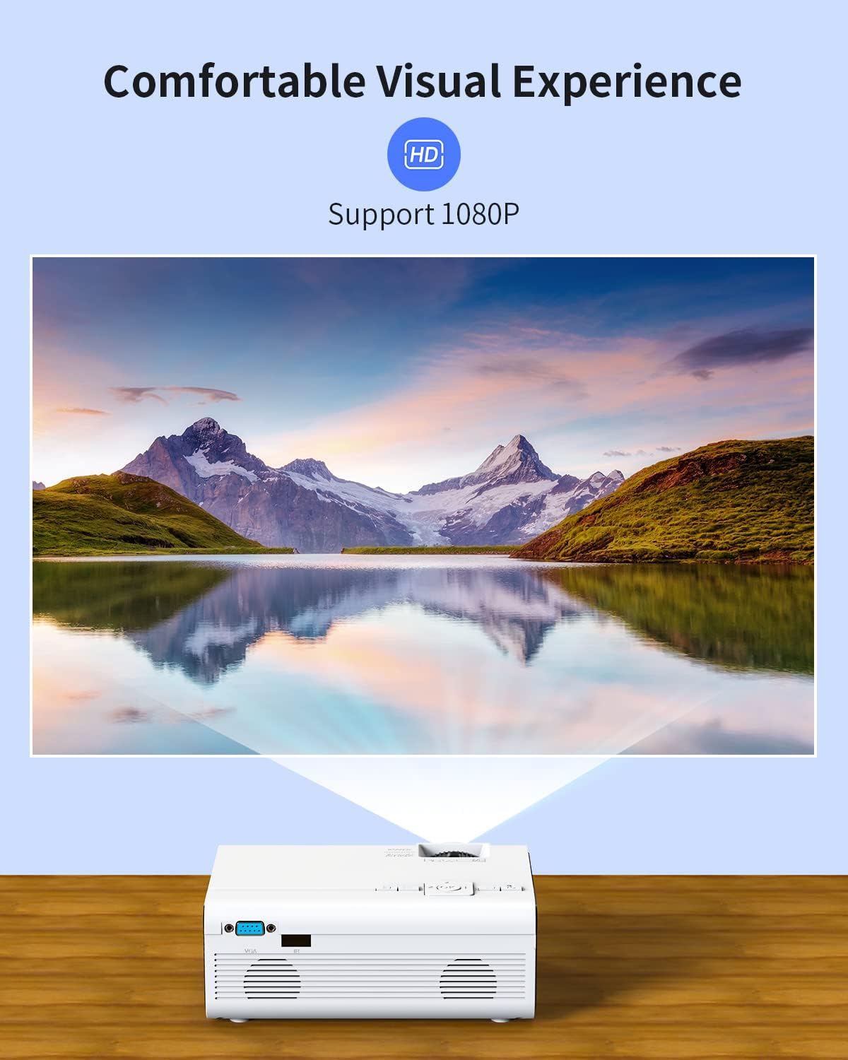 Проектор Cosstour P600 HD, фото №3