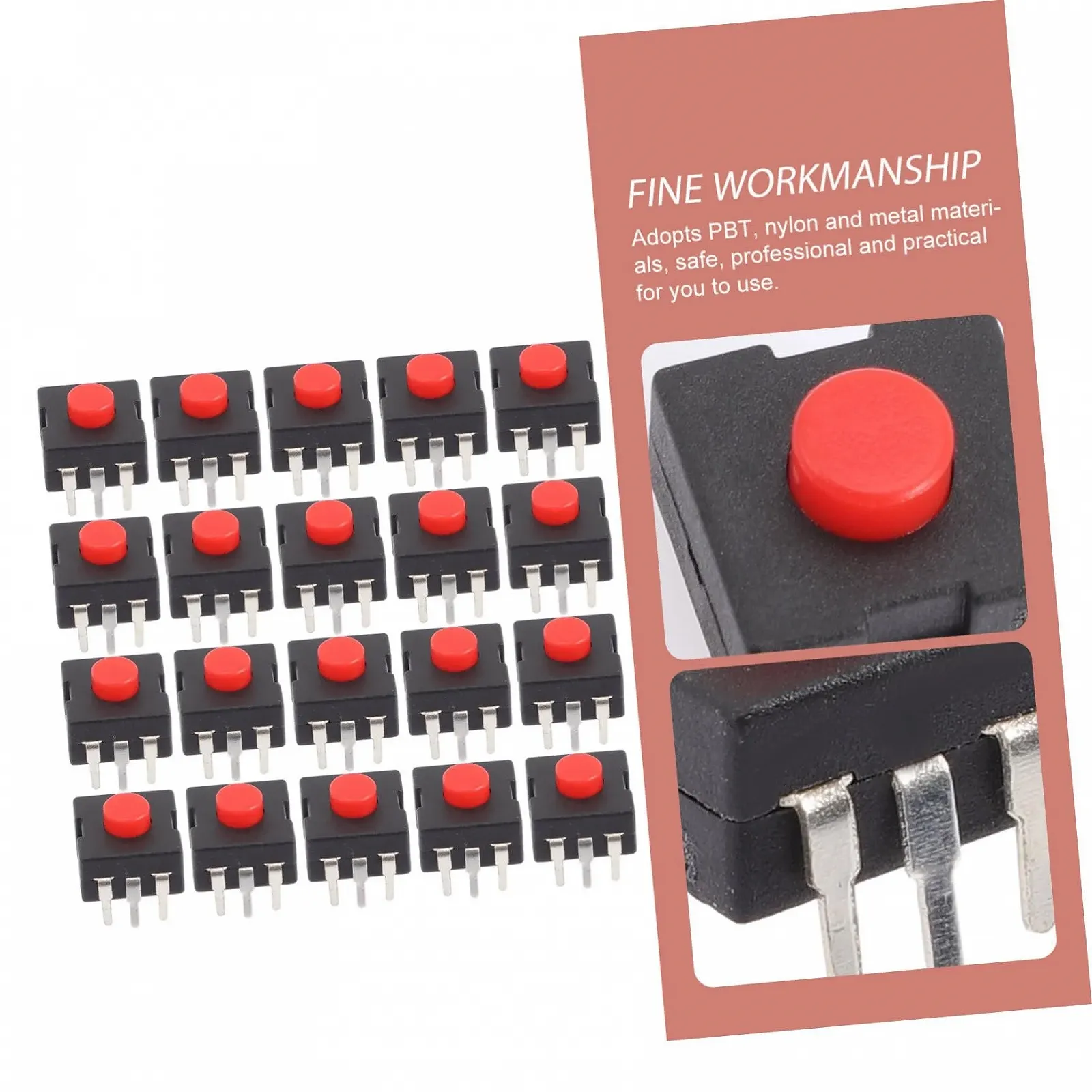 Аксессуары для фонаря OSALADI 3 шт. Кнопка для фонаря 20 шт. x 3, фото №8 Аксессуары для фонаря OSALADI 3 шт. Кнопка для фонаря 20 шт. x 3, фото №8