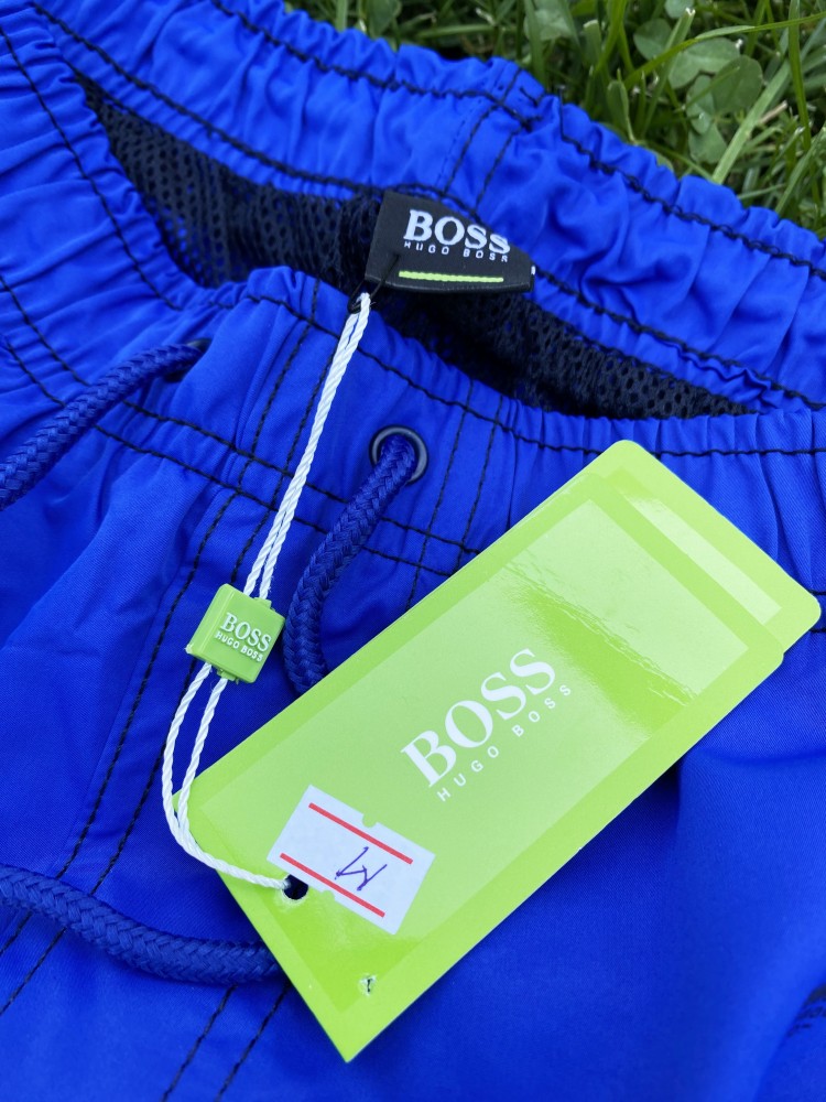 Плавательные шорты Hugo Boss синие, фото №4 Плавательные шорты Hugo Boss синие, фото №4
