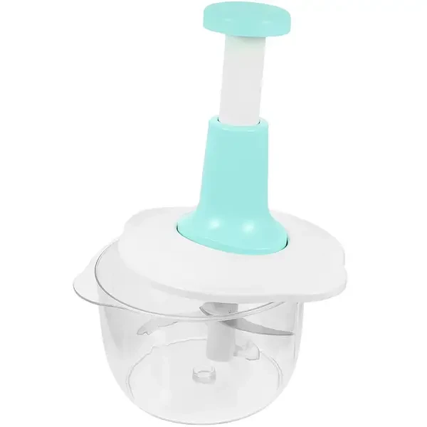 Измельчитель ручной для овощей с контейнером Food Processor TV One Бирюзовый, фото №1