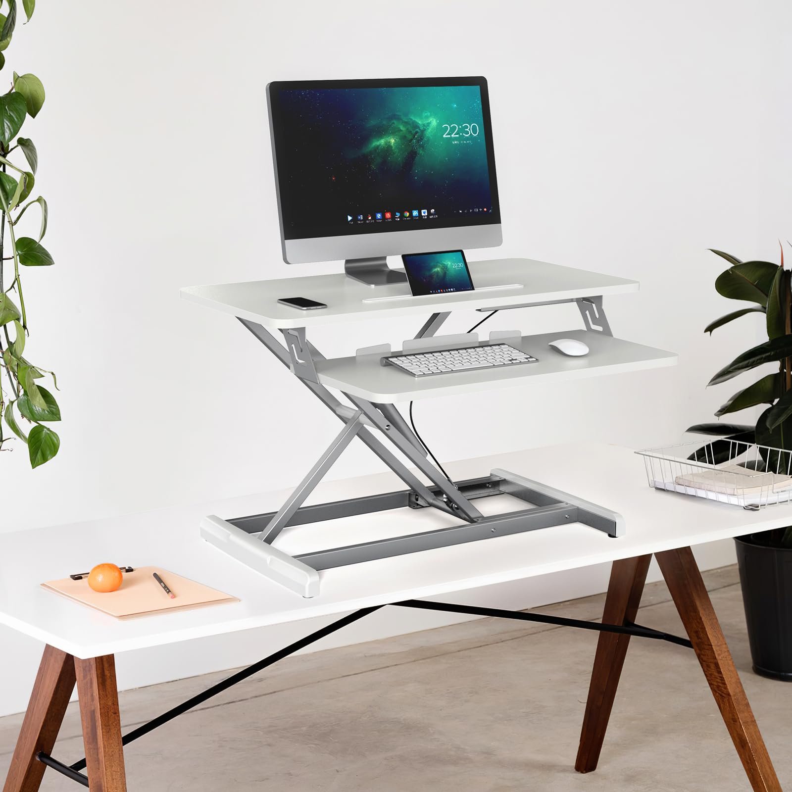 Подставка для ноутбука SVITA Busan Регулируемая по высоте Белый, фото №2 Подставка для ноутбука SVITA Busan Регулируемая по высоте Белый, фото №2