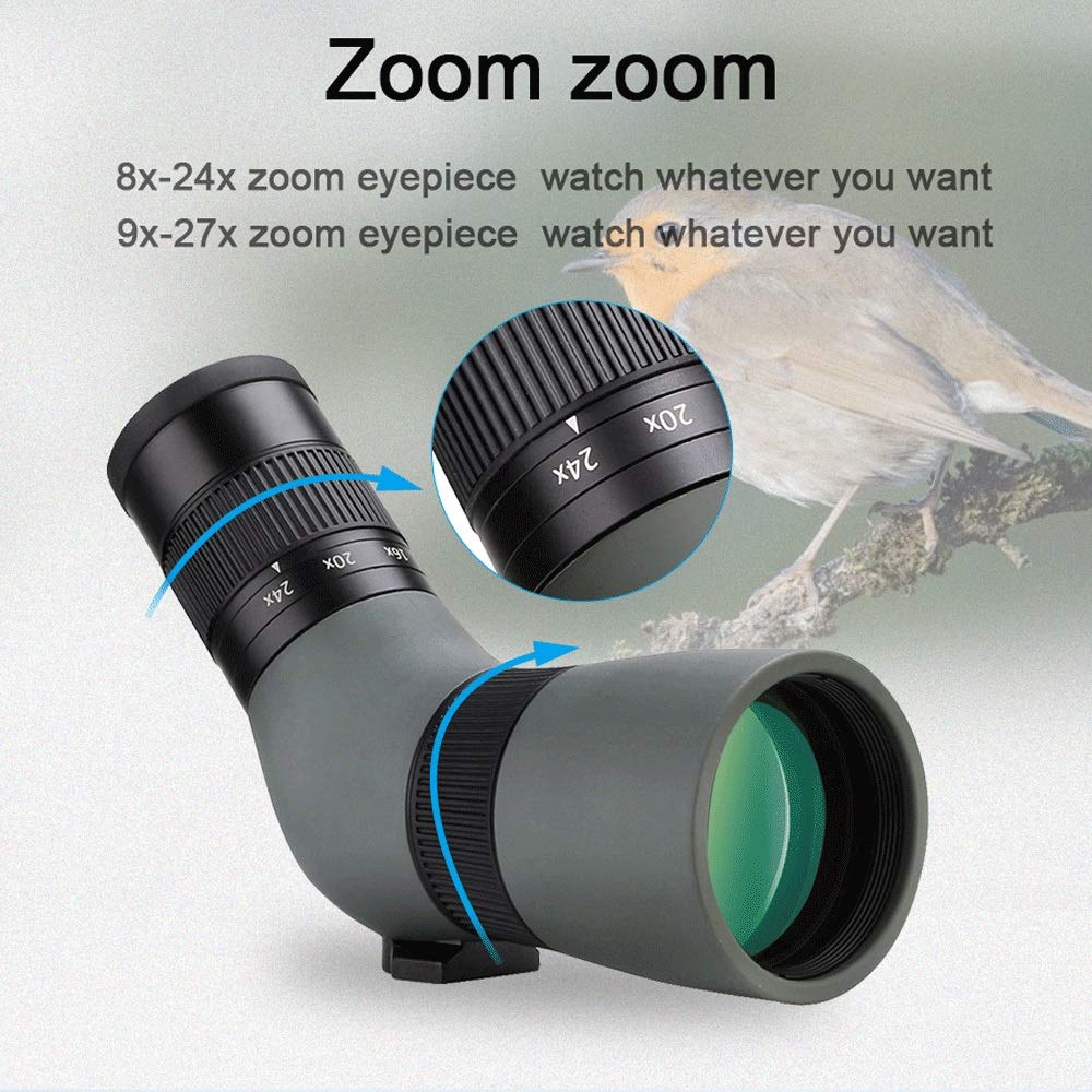 Бинокль Spacmirrors SV410 8-24x50 / 9-27x56 Mini Professional для наблюдения за птицами с низкой дисперсией, фото №6