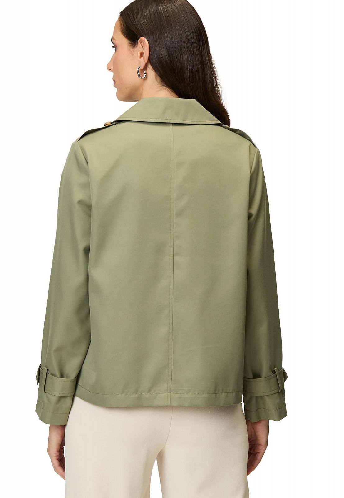 Тренч zero Женский Двубортный с отложным воротником, фото №5