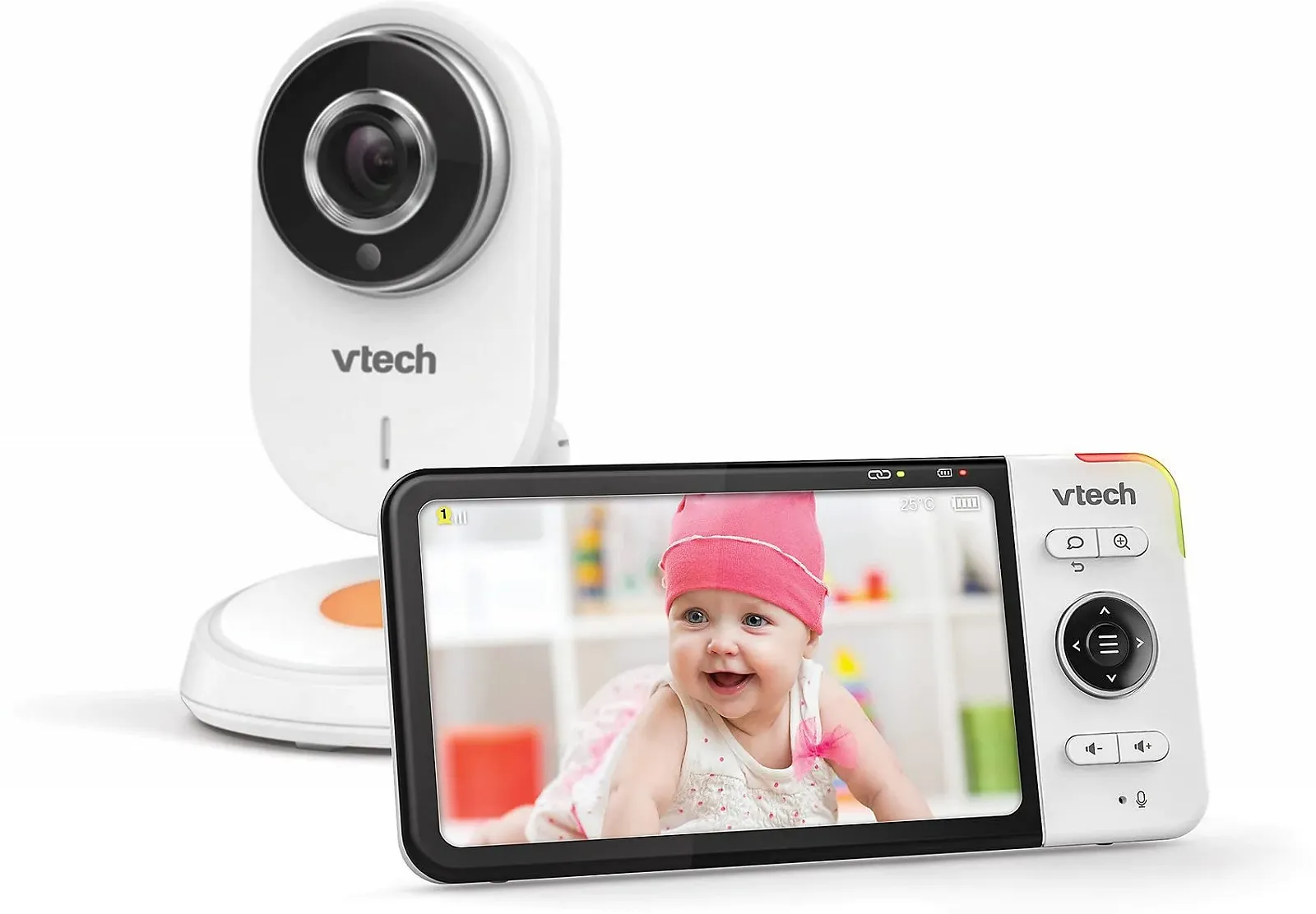 Відеоняня VTech VM818 HD 5" LCD ширококутна камера HD Video Night Vision, фото №4