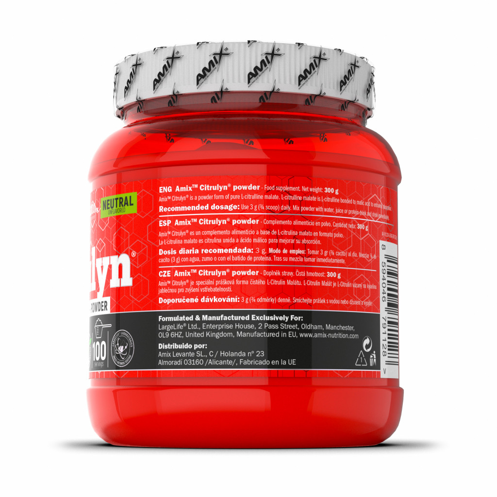 L-цитруллин Amix CitruLyn Powder 300 g, фото №2