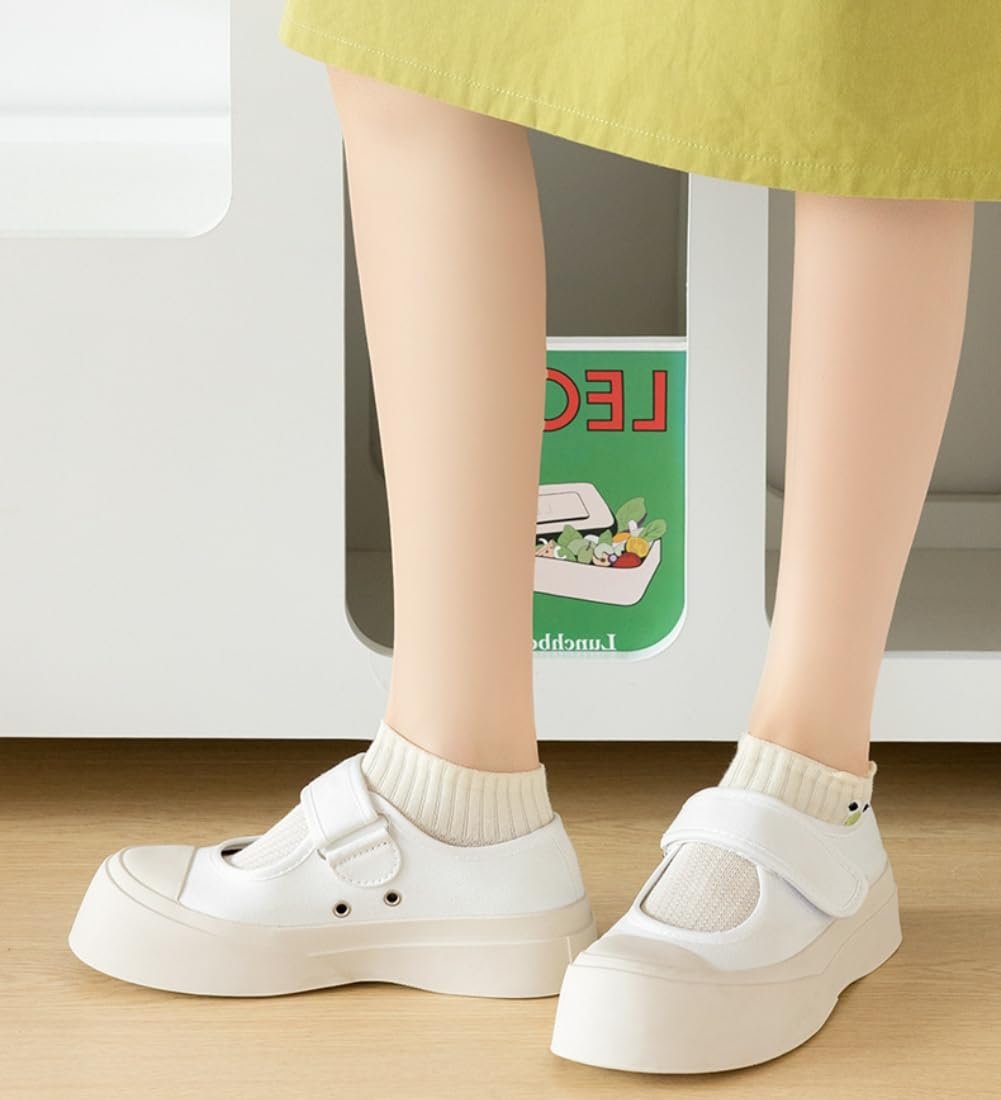 Носки AKAMAS Ankle с вышивкой лягушки, 5 пар, 35 - 38, разноцветные, фото №7