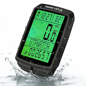 Велокомп’ютер бездротовий Odometer Speedometer IPX7 Водонепроникний з підсвічуванням дисплея - Фото 1