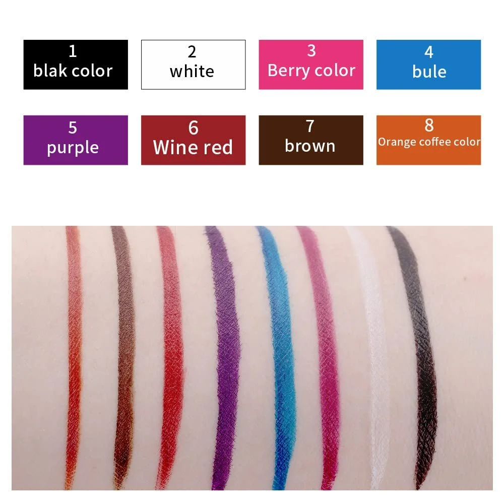 Підводка Julystar Рідка, стійка, водостійка, відтінок 08, фото №4