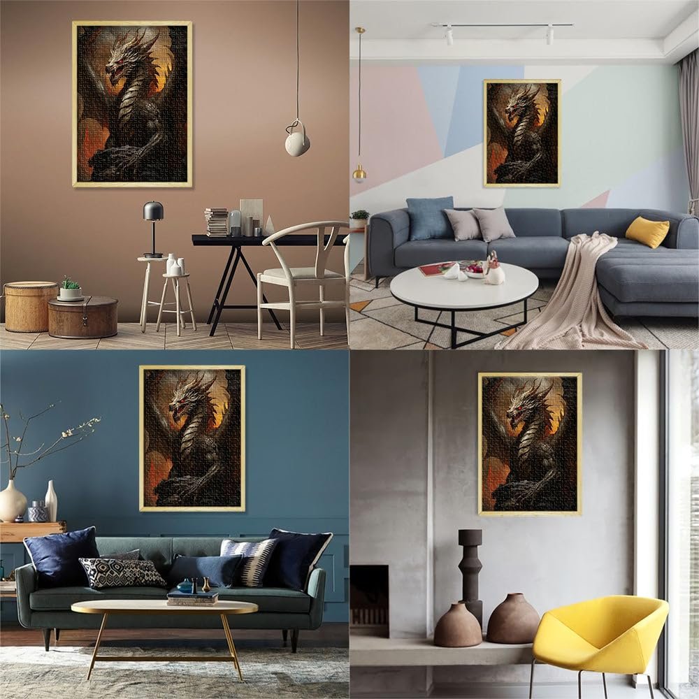 Пазл Dragon Artwork 1000 элементов 50 x 75 см, фото №6 Пазл Dragon Artwork 1000 элементов 50 x 75 см, фото №6