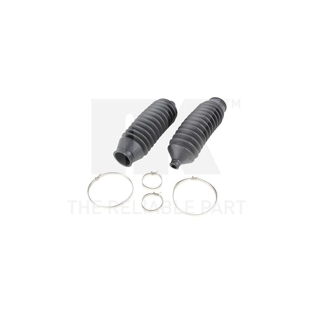 Комплект пильовика рульової рейки NK 5092516 для автомобілів без гідропідсилювача керма, фото №1 Комплект пильовика рульової рейки NK 5092516 для автомобілів без гідропідсилювача керма, фото №1