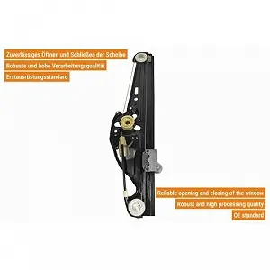 Склопідйомник VAICO V20-9739 BMW задній правий synthetic.ua - Фото 1