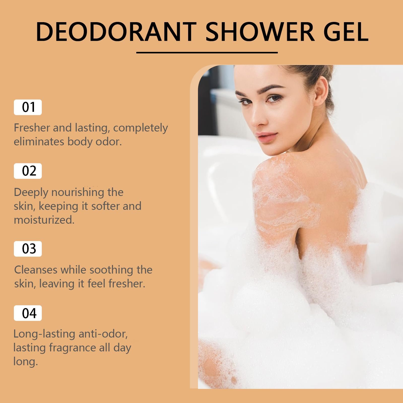 Гель для душу Persimmon проти запаху тіла з екстрактом хурми 1 шт, фото №5 Гель для душу Persimmon проти запаху тіла з екстрактом хурми 1 шт, фото №5